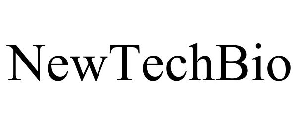 Trademark Logo NEWTECHBIO