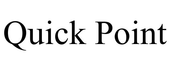 Trademark Logo QUICK POINT