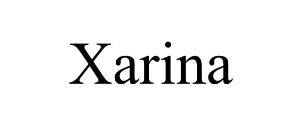 Trademark Logo XARINA