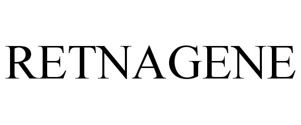 Trademark Logo RETNAGENE