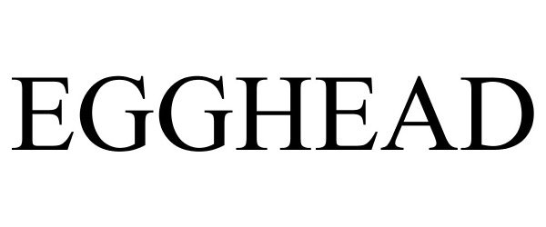 Trademark Logo EGGHEAD