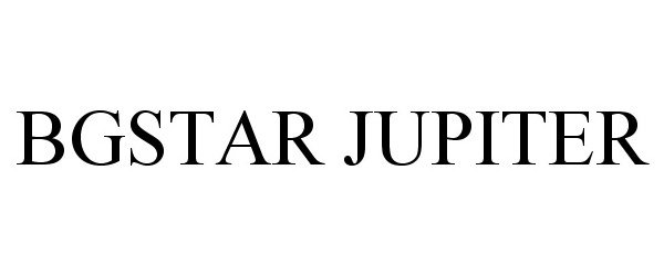 Trademark Logo BGSTAR JUPITER
