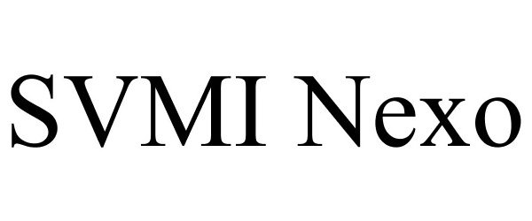 Trademark Logo SVMI NEXO
