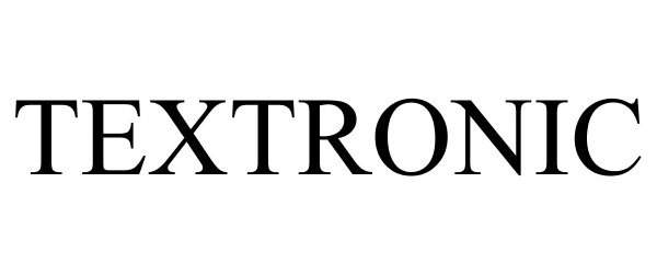 Trademark Logo TEXTRONIC