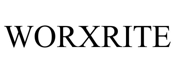 Trademark Logo WORXRITE