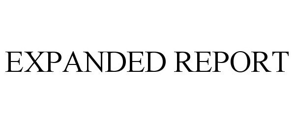 Trademark Logo EXPANDED REPORT
