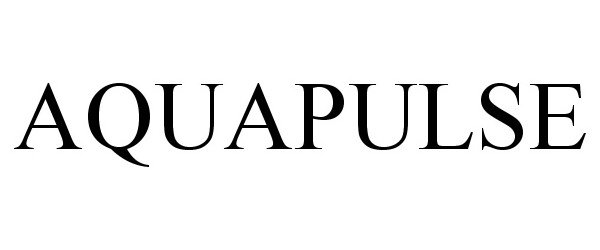 Trademark Logo AQUAPULSE