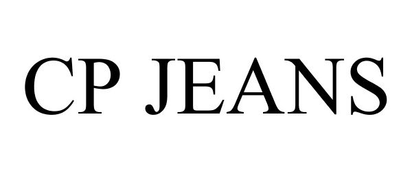 Trademark Logo CP JEANS