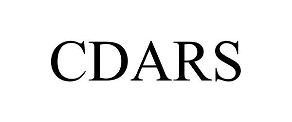 Trademark Logo CDARS