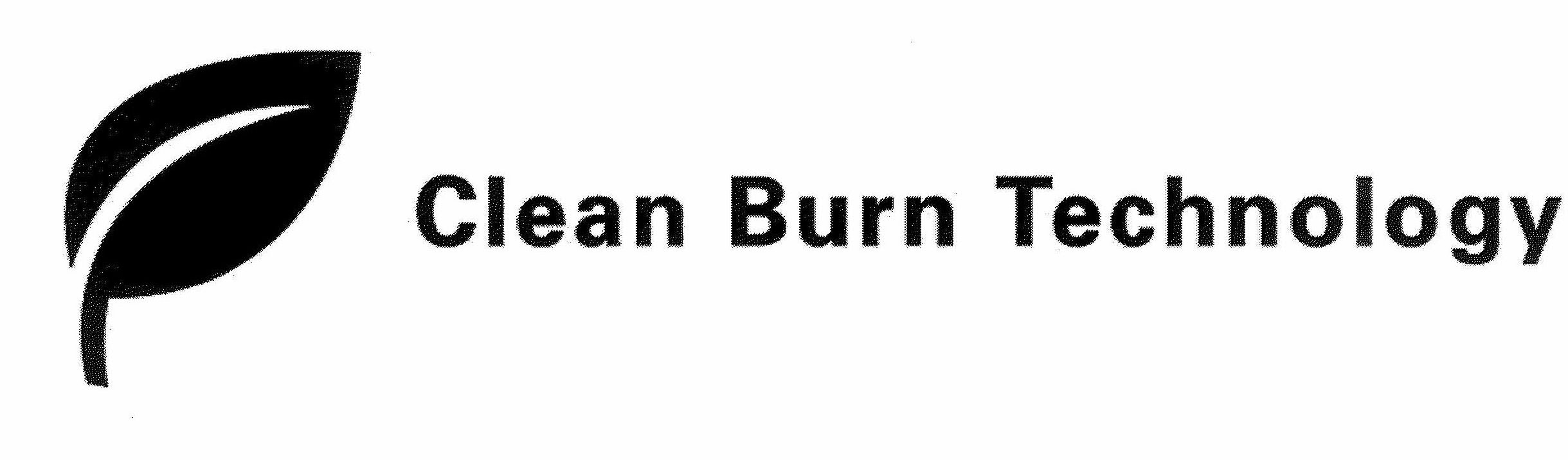 Trademark Logo CLEAN BURN TECHNOLOGY