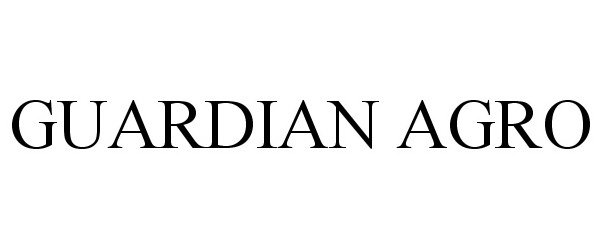 Trademark Logo GUARDIAN AGRO