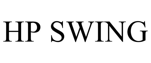 Trademark Logo HP SWING