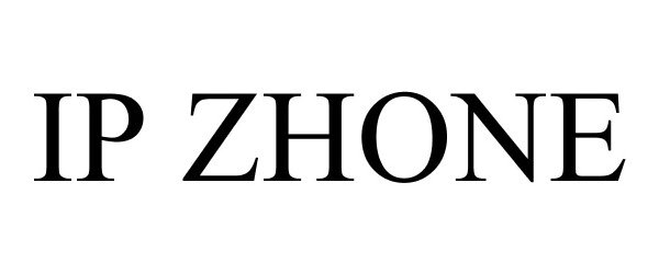 Trademark Logo IP ZHONE