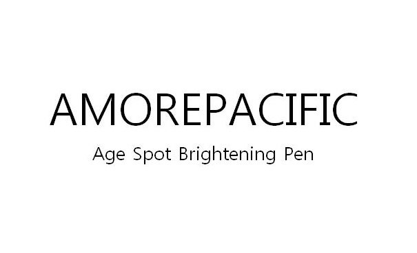 Trademark Logo AMOREPACIFIC AGE SPOT BRIGHTENING PEN