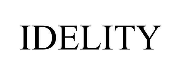 Trademark Logo IDELITY