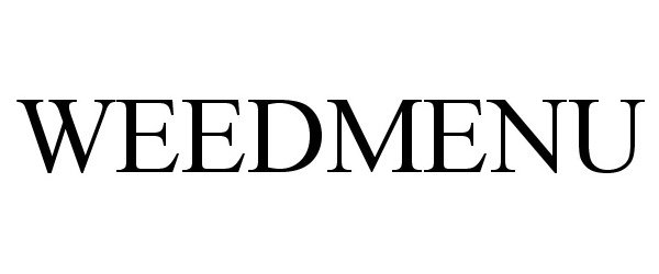 Trademark Logo WEEDMENU