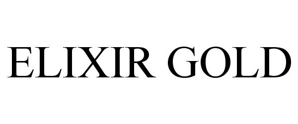 Trademark Logo ELIXIR GOLD