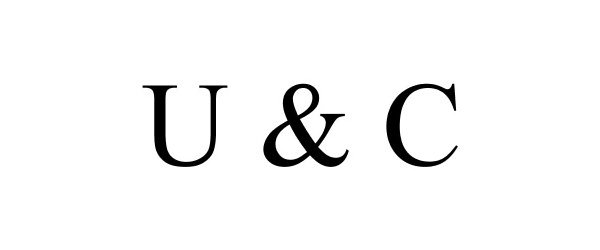 Trademark Logo U &amp; C