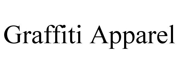 Trademark Logo GRAFFITI APPAREL