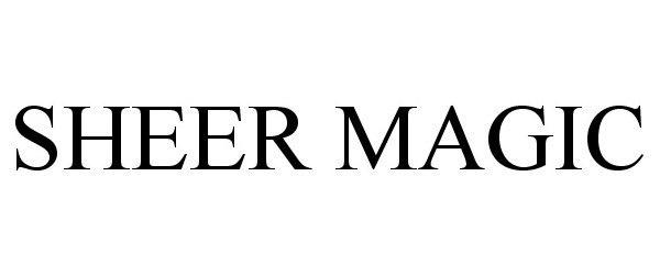 Trademark Logo SHEER MAGIC