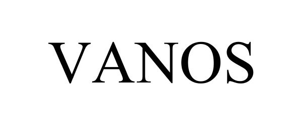 Trademark Logo VANOS