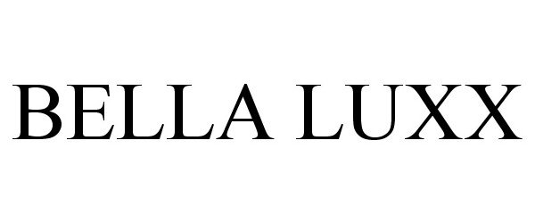 Trademark Logo BELLA LUXX