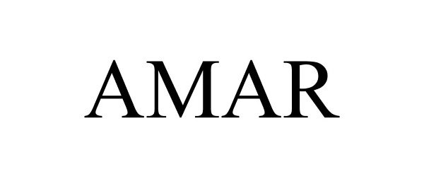 Trademark Logo AMAR