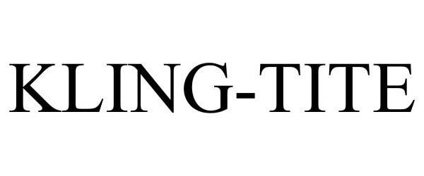 Trademark Logo KLING-TITE