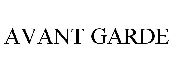 Trademark Logo AVANT GARDE