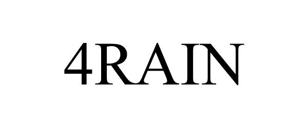 Trademark Logo 4RAIN