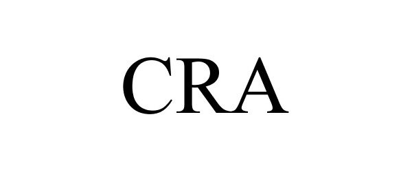 Trademark Logo CRA
