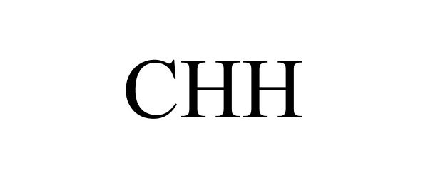 Trademark Logo CHH