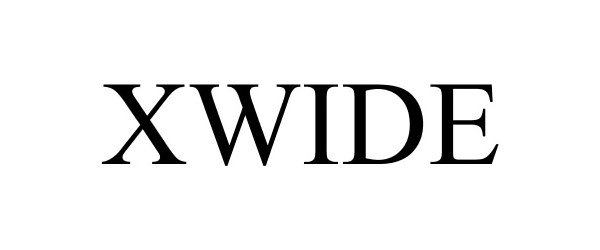 Trademark Logo XWIDE