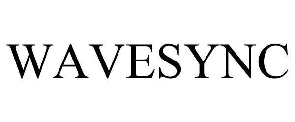 Trademark Logo WAVESYNC