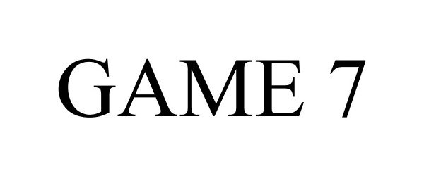 Trademark Logo GAME 7