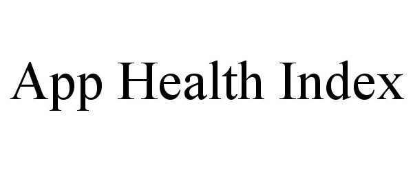  APP HEALTH INDEX