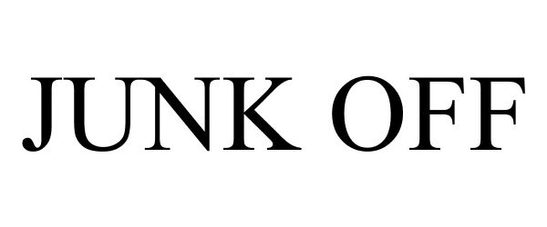 Trademark Logo JUNK OFF