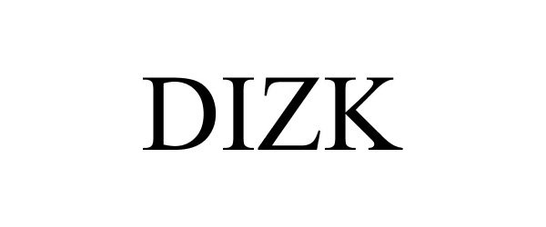 Trademark Logo DIZK