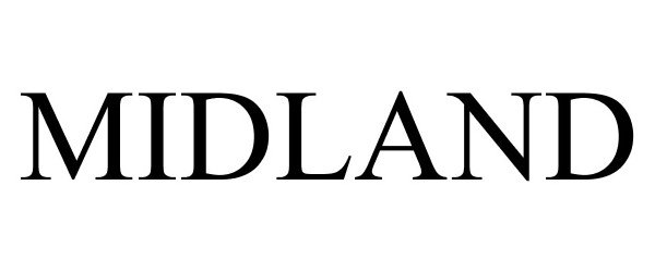 Trademark Logo MIDLAND