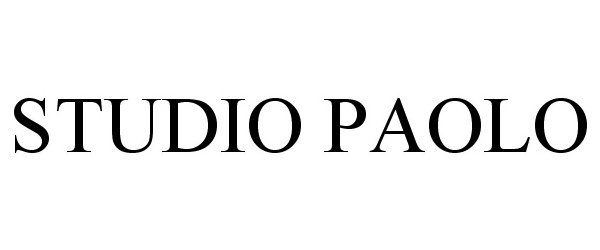  STUDIO PAOLO