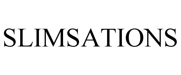 Trademark Logo SLIMSATIONS