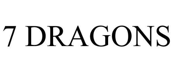 Trademark Logo 7 DRAGONS