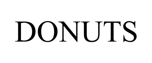 Trademark Logo DONUTS