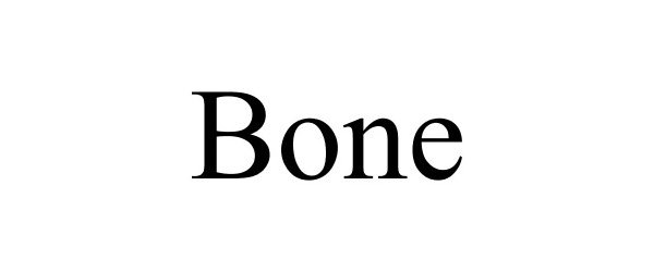 Trademark Logo BONE