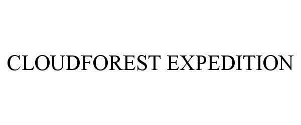  CLOUDFOREST EXPEDITION