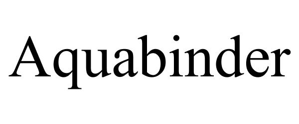 Trademark Logo AQUABINDER