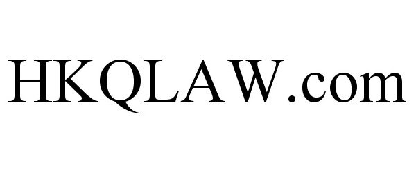 Trademark Logo HKQLAW.COM