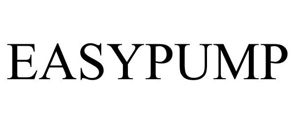 Trademark Logo EASYPUMP