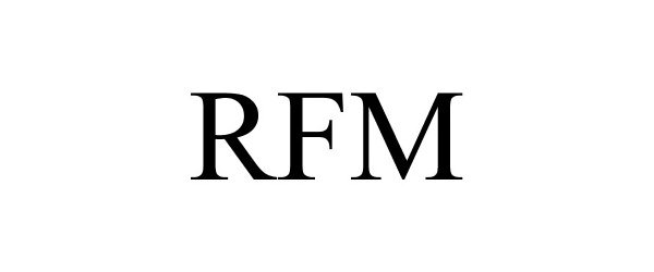 Trademark Logo RFM