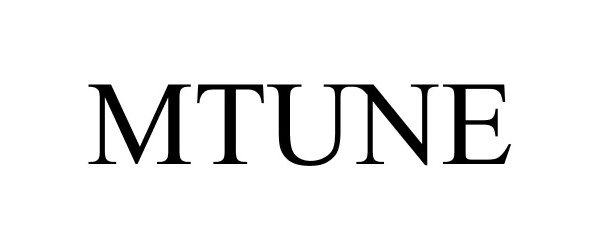 Trademark Logo MTUNE